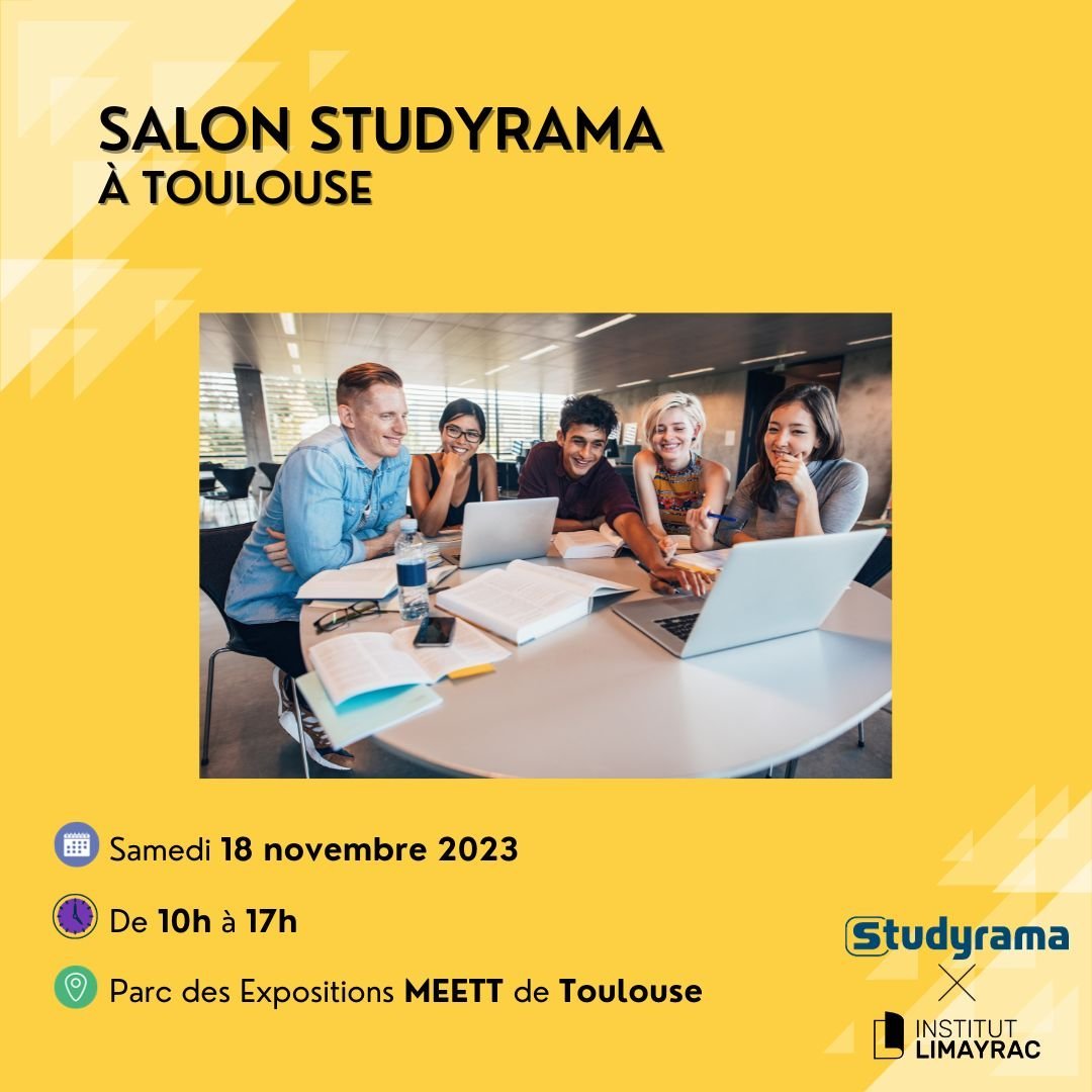 L'Institut Limayrac au Salon Studyrama 2023 à Toulouse