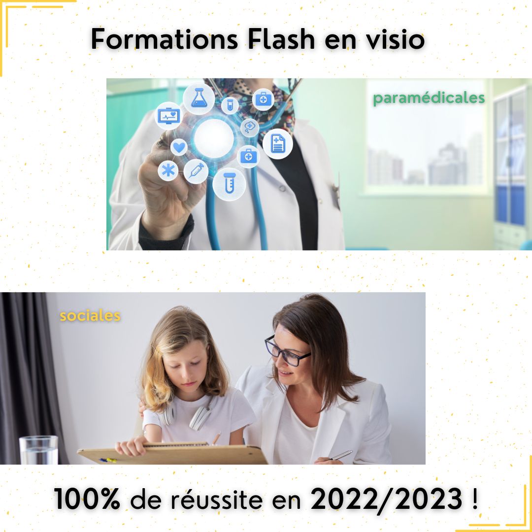 Formations Flash Paramédicales et Sociales en visio