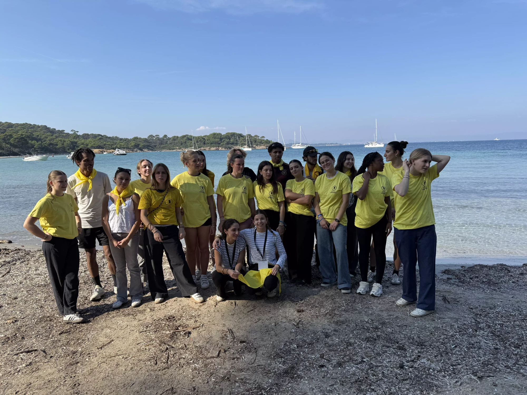 Photo de groupe des BTS Tourisme Toulouse voyage