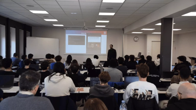 Conférence professionnelle de la réserve OSINT pour nos formations en informatique à Toulouse