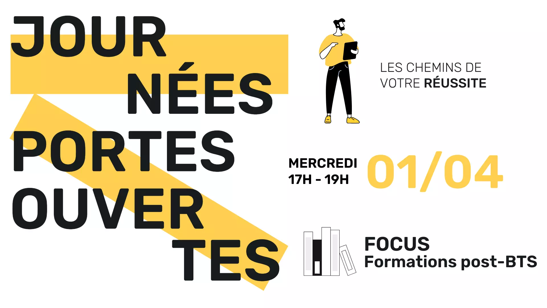 Bannière des JPO focus post-bts