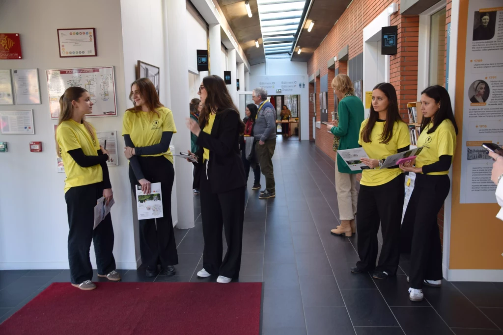 Accueil de nos étudiants pour nos visiteurs